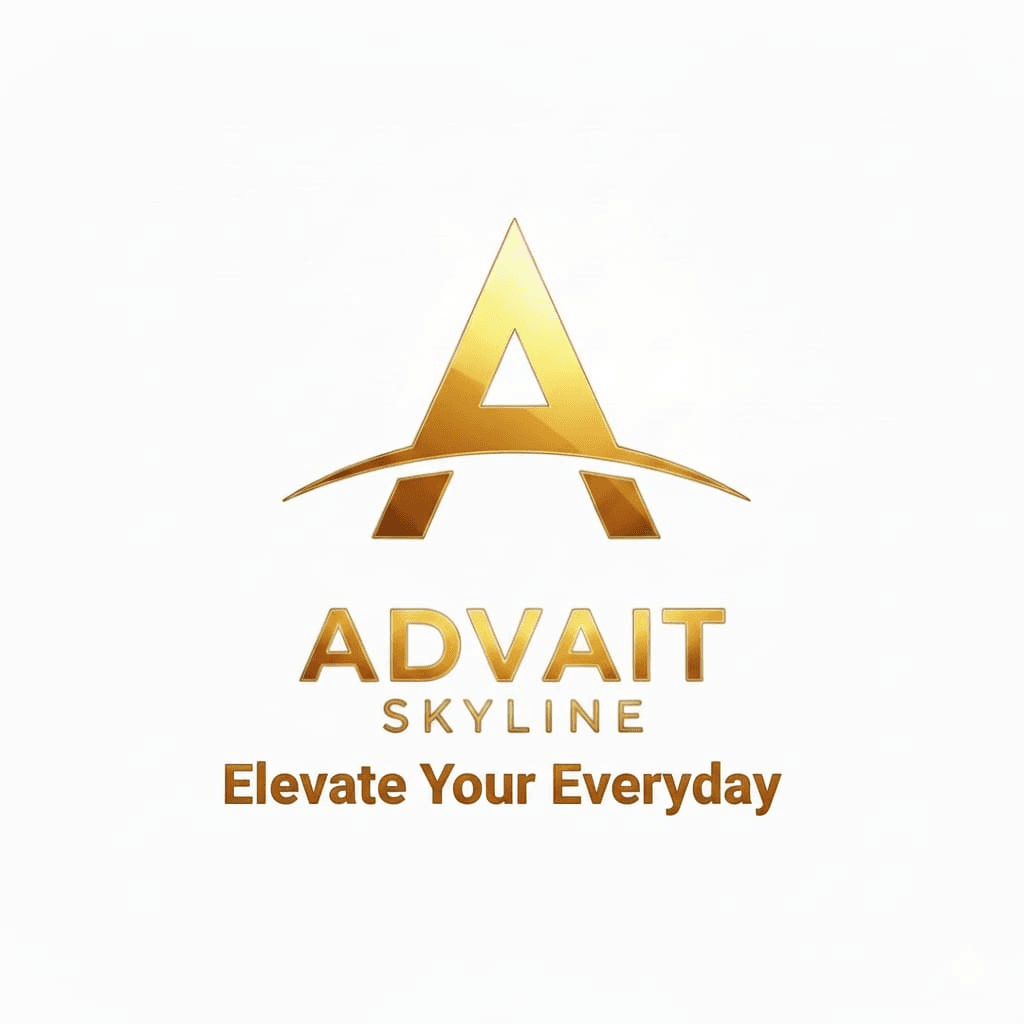 Advait Skyline Premium Logo Plaque